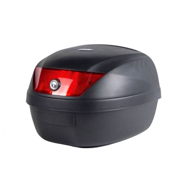 MALETA TOP CASE REX E-32 NEGRA 28 LTS