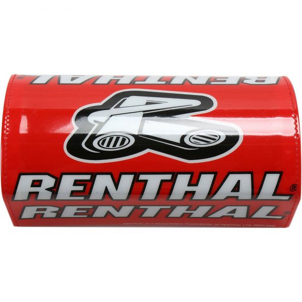 ALMOHADILLA DE MANILLAR RENTHAL FATBAR ROJO