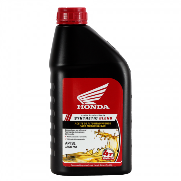 ACEITE HONDA 10W30 SEMI SINTETICO 1L