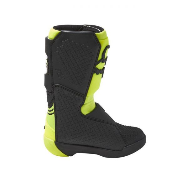 Botas Moto Niño Comp Amarillo Fox - Image 4