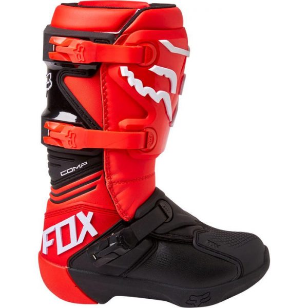 Botas Moto Niño Comp Rojo Fox - Image 4